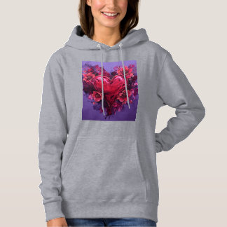 Pull À Capuche Fleurir au cœur de l'épreuve