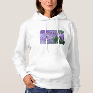 Pull À Capuche Fleurs d'arbre pourpres Jacaranda