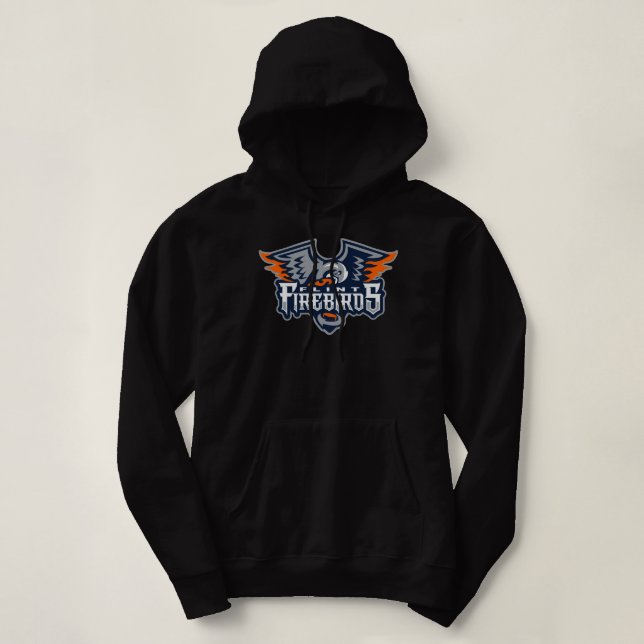 Pull À Capuche Flint Firebirds Hockey Classic T Shirt (Design devant)