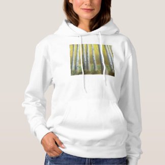 Pull À Capuche forêt de bouleaux