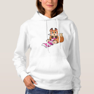 Pull À Capuche Fox with Scarf