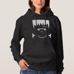 Pull À Capuche Frankenstein Face drôle Costume d'Halloween