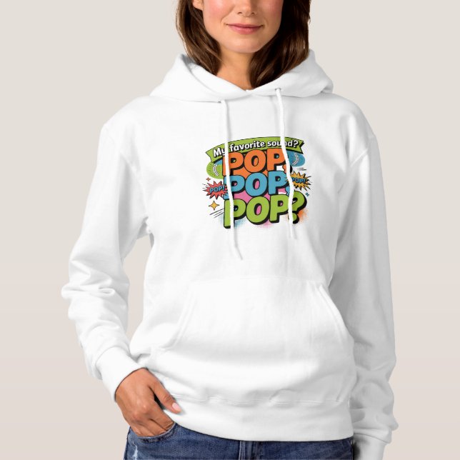 Pull À Capuche Funny Chiropractor Pop Sound Cadeau (Devant)