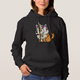 Pull À Capuche Funny Pomeranian Unicorn Casquette