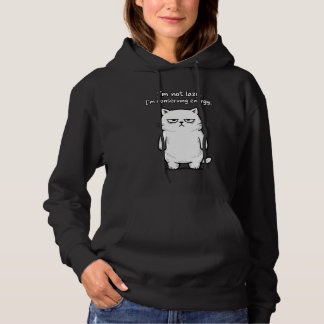 Pull À Capuche Funny Sarcastic Quotes Cat Hoodie - Animal Humor
