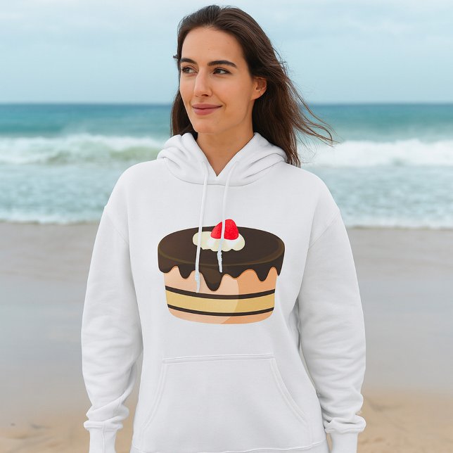 Pull À Capuche Gâteau Et Fraise (Créateur téléchargé)