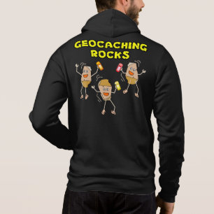 Pull À Capuche Géocaching Rocks