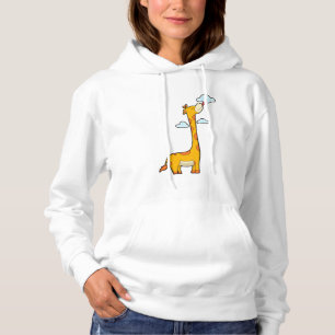 Pull À Capuche Girafe aux nuages