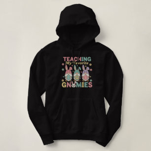 Pull À Capuche Gnome Professeur Drôle Enseignant Mes Gnomes Préfé