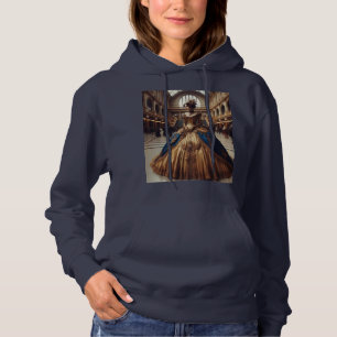 Pull À Capuche Gold Princess Steampunk Victorian Industrial