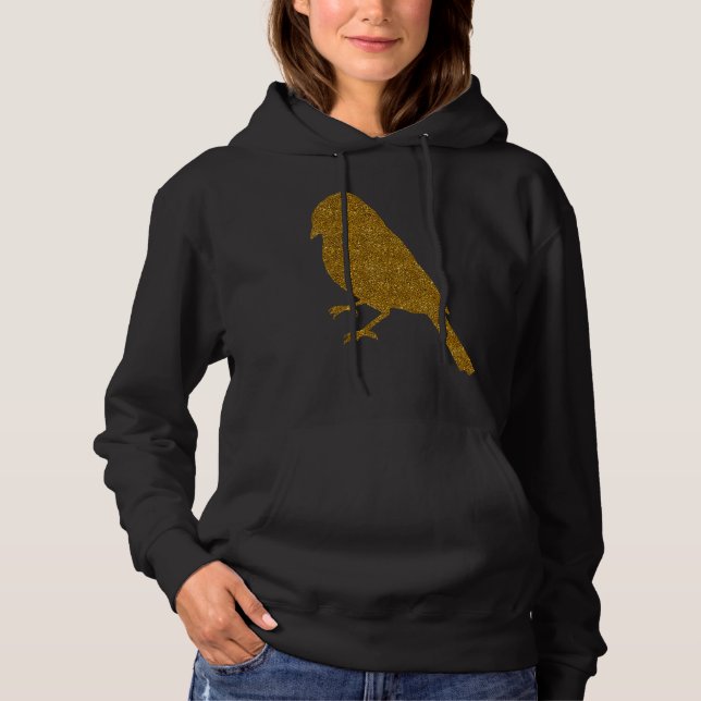 Pull À Capuche Goldfinch  For Women Girl Passerine Bird (Devant)