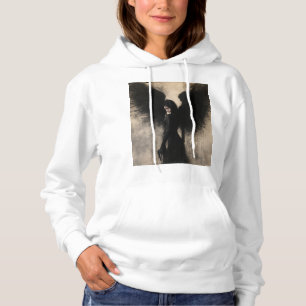 Pull À Capuche Grâce Déchue – La Beauté d'une Aile Brisée