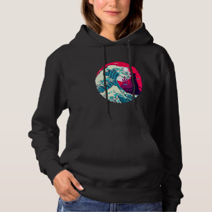 Pull À Capuche Grande Vague de Kanagawa Esthétique de Samouraï Ja