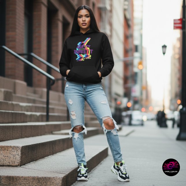 Pull À Capuche Graphique de skateboard Easy Does It Do It Easy (Confidence looks better when you do it easy.)