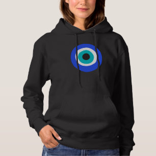 Pull À Capuche Grec Nazar Malédiction des yeux Vaskania Evi