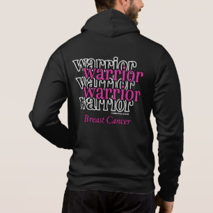 Pull À Capuche Guerrier/Répété...Cancer du sein