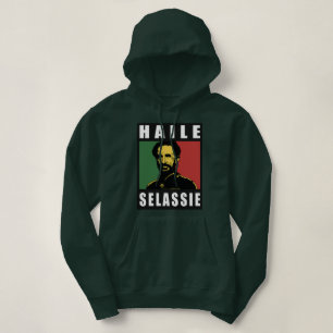 Pull À Capuche Haile Selassie Empereur - Reggae
