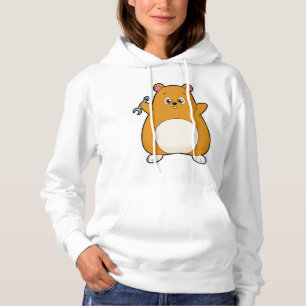 Pull À Capuche Hamster en mécanique avec clé