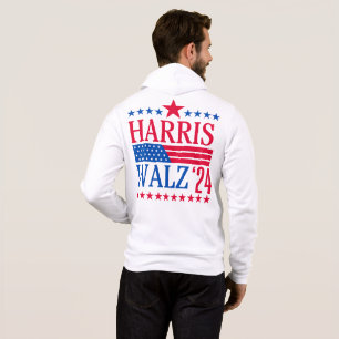 Pull À Capuche Harris et Walz Élection 2024