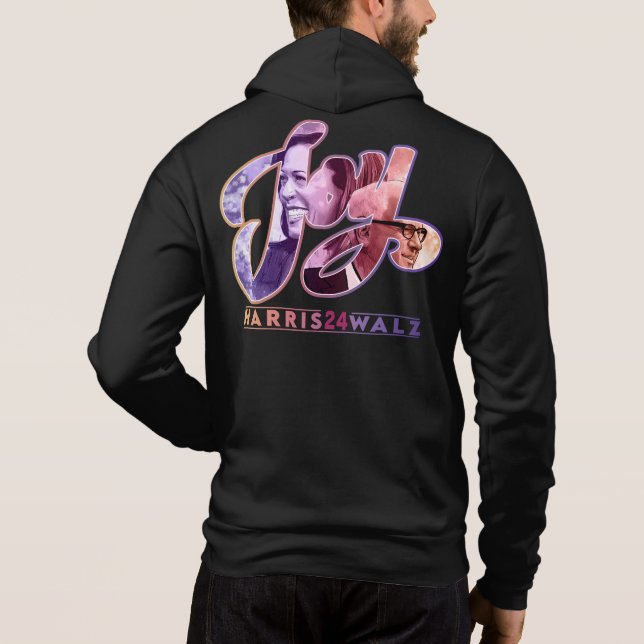 Pull À Capuche Harris Walz Joy 2 (Dos)