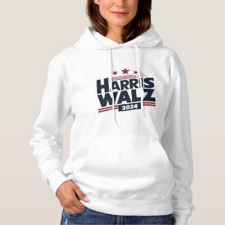 Pull À Capuche Harris Walz Shirt Retro Kamala Harris Election 202