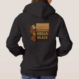 Pull À Capuche Hella Black Sweatshirt