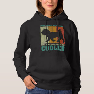 Pull À Capuche Homme Vintage Rétro Maltais Chien Papa Comme Ordin