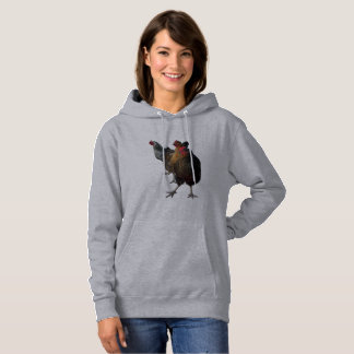 Pull À Capuche Hoodie Poules Pondeuses