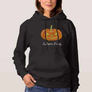Pull À Capuche Horreur Halloween Citrouille Nom de famille
