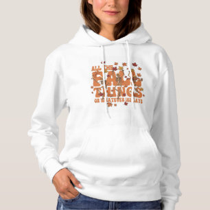 Pull À Capuche Humeur automne   Toutes les choses de l'automne   