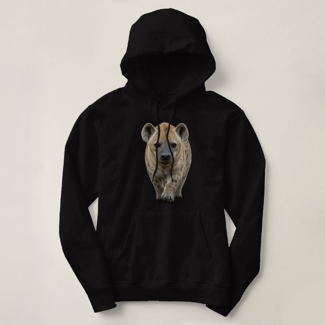 Pull À Capuche Hyène Approchant (Design devant)