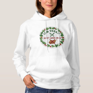 Pull À Capuche I’m Vegan, Don’t Offer Meat” Vegan Sweatshirt