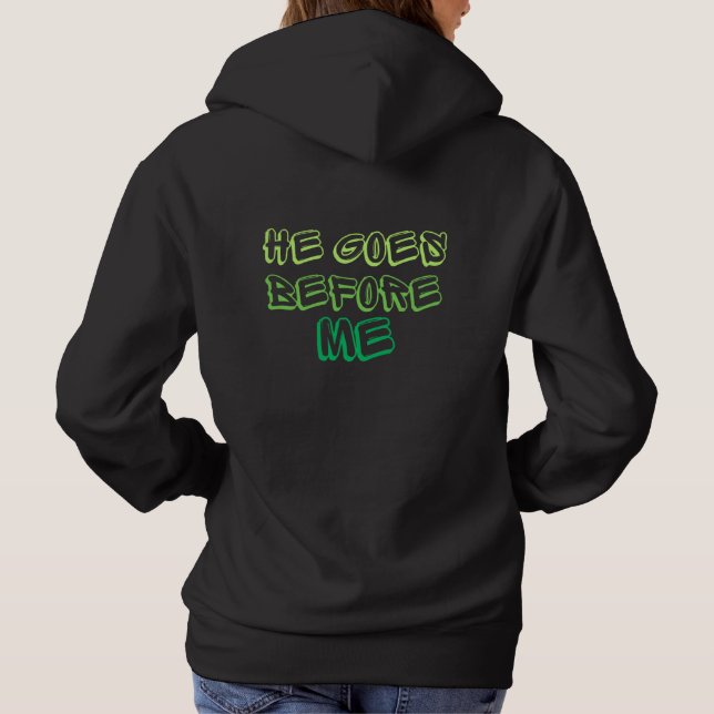 Pull À Capuche Il va devant moi T-shirt (Dos)