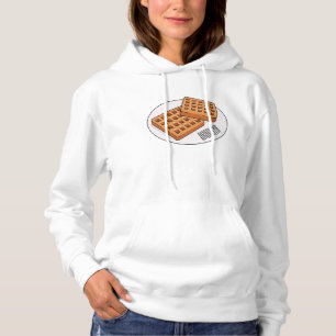 Pull À Capuche Illustration de gaufre
