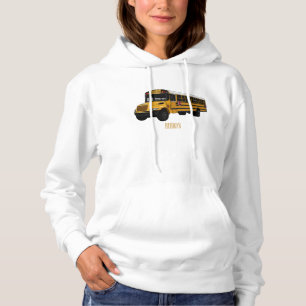 Pull À Capuche Illustration d'un autobus scolaire