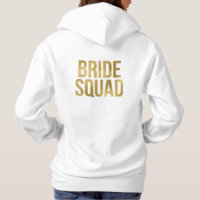 Imprimé Gold "Bride Squad" Bridesmaids