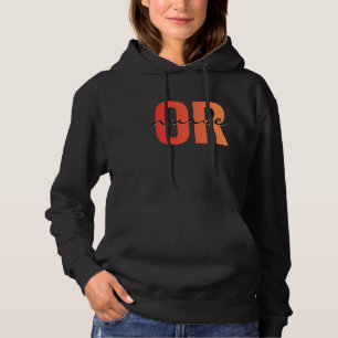 Pull À Capuche Infirmière de salle d'opération Typographie modern