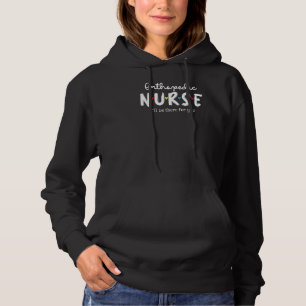 Pull À Capuche Infirmière orthopédique Plaid Red Love Heart Steth