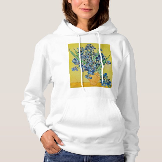 Pull À Capuche Irises Vincent van Gogh (Devant)