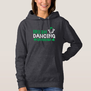 Pull À Capuche Irlandaise Danser Grand-mère Irlandaise Danseuse d