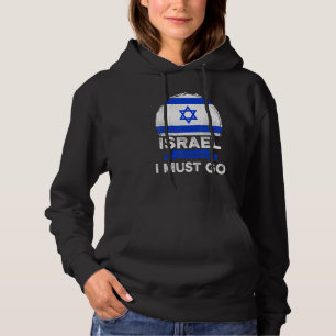 Pull À Capuche Israël dit que je dois aller racines du patrimoine