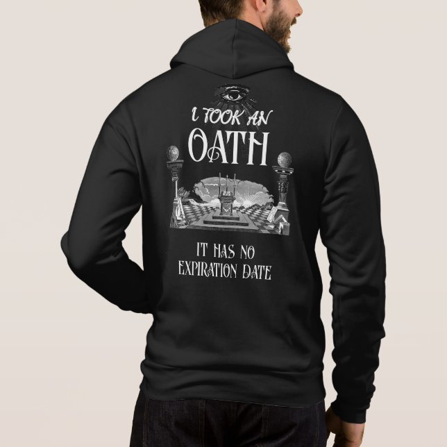 Pull À Capuche J'ai prêté serment (Dos)