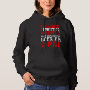 Pull À Capuche J'ai survécu à une réunion qui aurait dû être un c