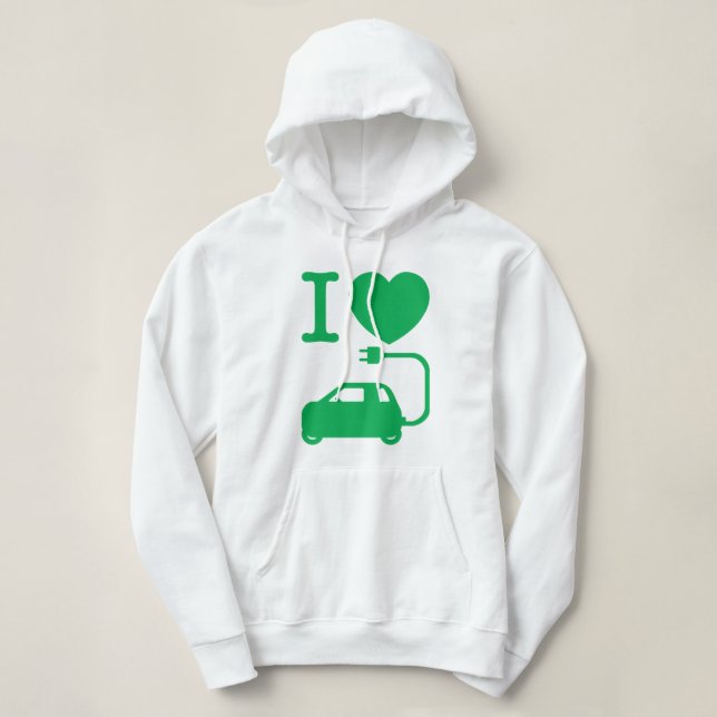 Pull À Capuche J'aime {Love} NEVs (Design devant)