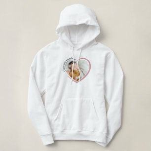 Pull À Capuche J'aime ma grand-mère photo du coeur