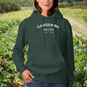 Pull À Capuche Jardinage Maman Etablie 19XX