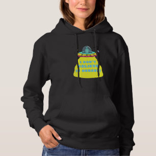 PULL À CAPUCHE JE NE CROIS PAS EN LES HUMAINS ALIEN