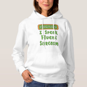 Pull À Capuche Je Parle Sarcasme Fluent