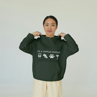 Pull À Capuche Je suis une femme simple