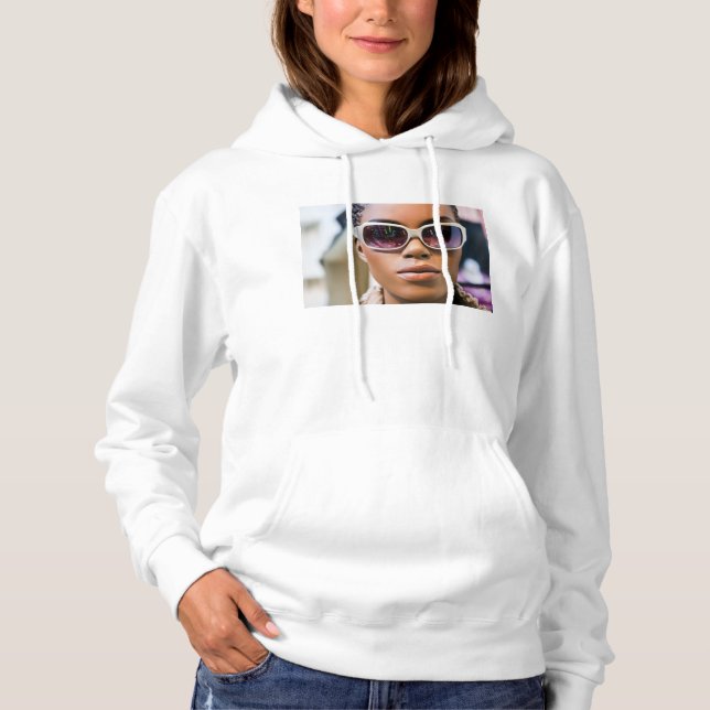 Pull À Capuche Je suis vraiment belle (Devant)